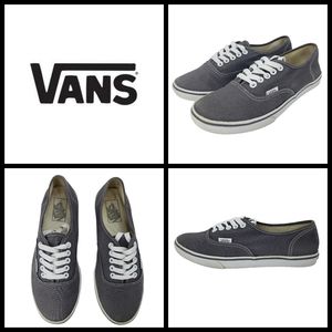 Vans Lo Pro Skate Shoes, grey, size 8, nice preown